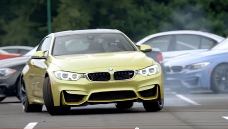 【YouTube】BMW USA　F82 M4のドリフト「BMW M Initiation」公開