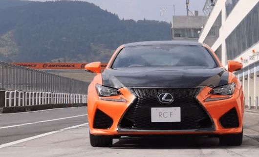 LEXUS　RC F  好評化動画