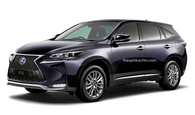 LEXUS　RX　やはり来る？デトロイトモーターショー2015